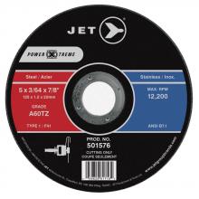 Jet - CA 501576 - 5 x 3/64 x 7/8" A60PX POWER-XTREME T1 Cut-Off Wheel