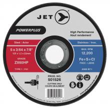 Jet - CA 501531 - 6 x 3/64 x 7/8" ZX60HP POWERPLUS T1 Cut-Off Wheel