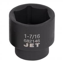 Jet - CA 682146 - 1/2" DR x 1-7/16" Regular Impact Socket - 6 Point