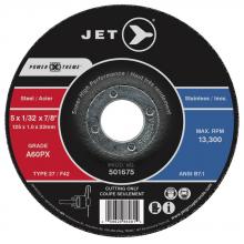 Jet - CA 501682 - 6 x 1/16 x 7/8 A46PX POWER-XTREME T27 Cut-Off Wheel