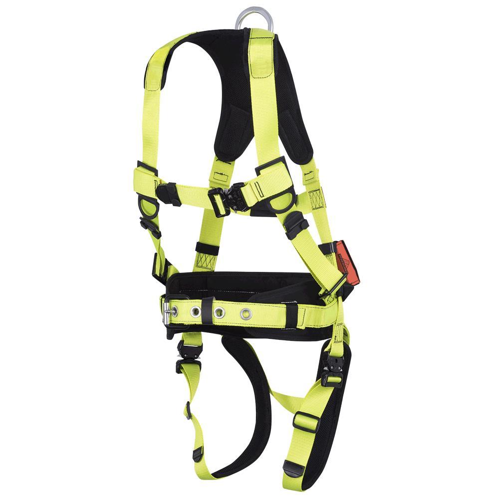 PeakPro Plus Series Safety Harness with Trauma Strap - 1D - Class A - XL