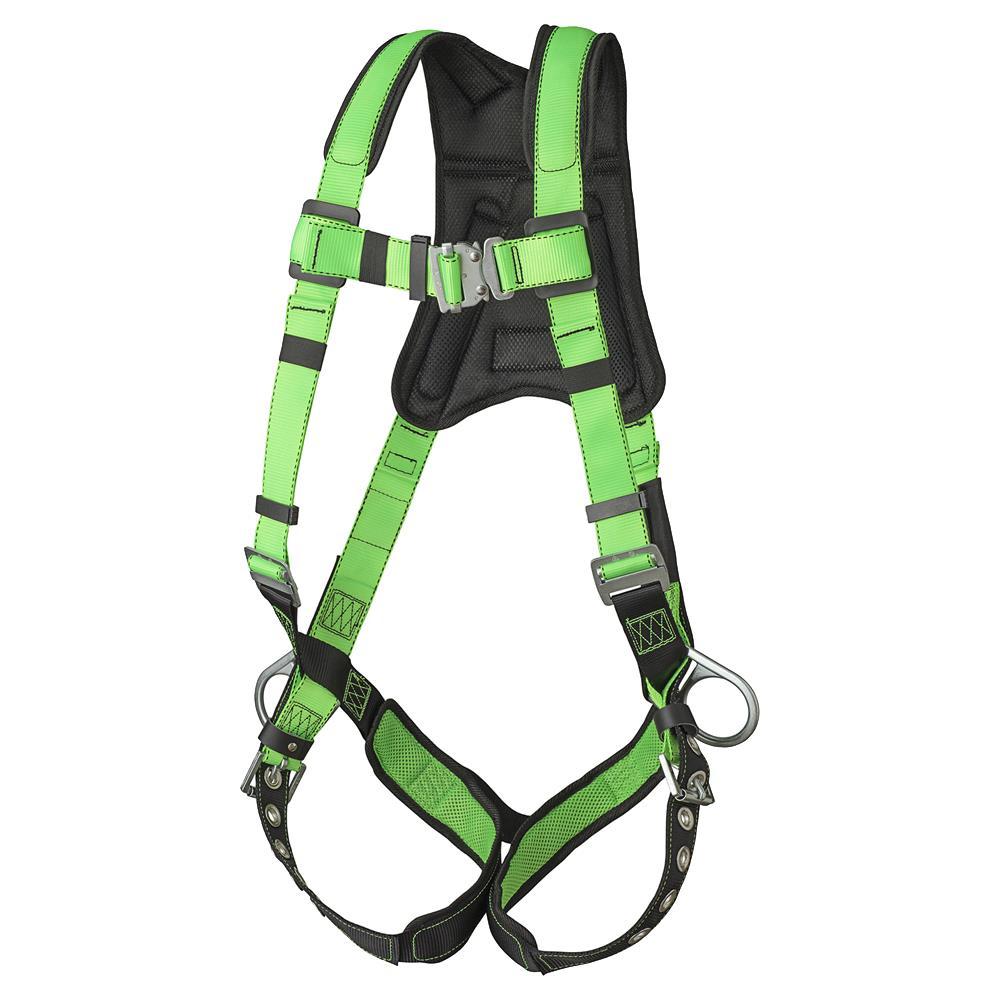 Safety Harness PeakPro Series - 3D - Class AP - Stab Lock Chest Buckle - Grommeted Leg Straps