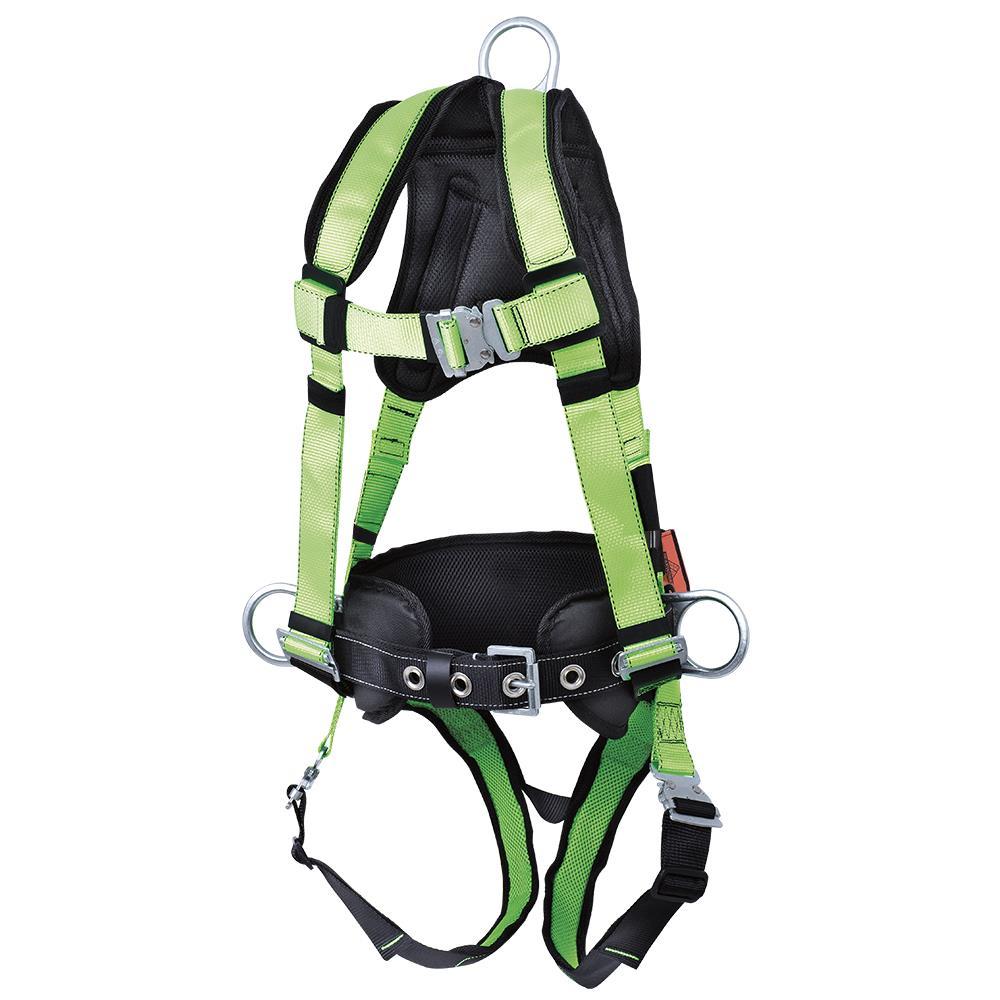 PeakPro Harness with Positioning Belt and Trauma Strap - 3D - Class AP - Size L