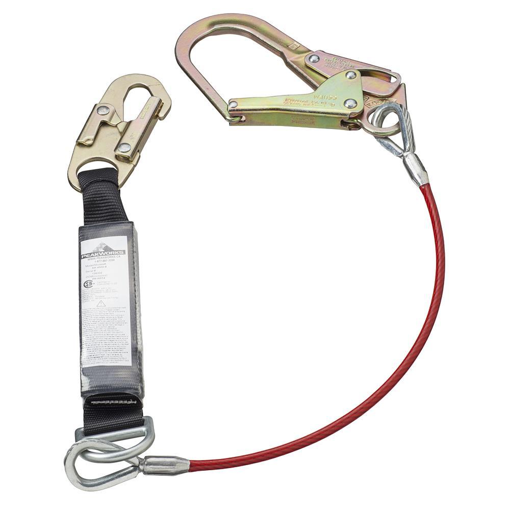 E4 Shock Absorbing Lanyards - SP - Single Leg