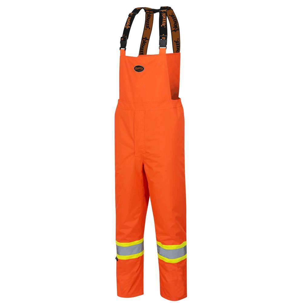 Hi-Viz Orange “The Rock” 300D Oxford Polyester Insulated Bib Pants - XL