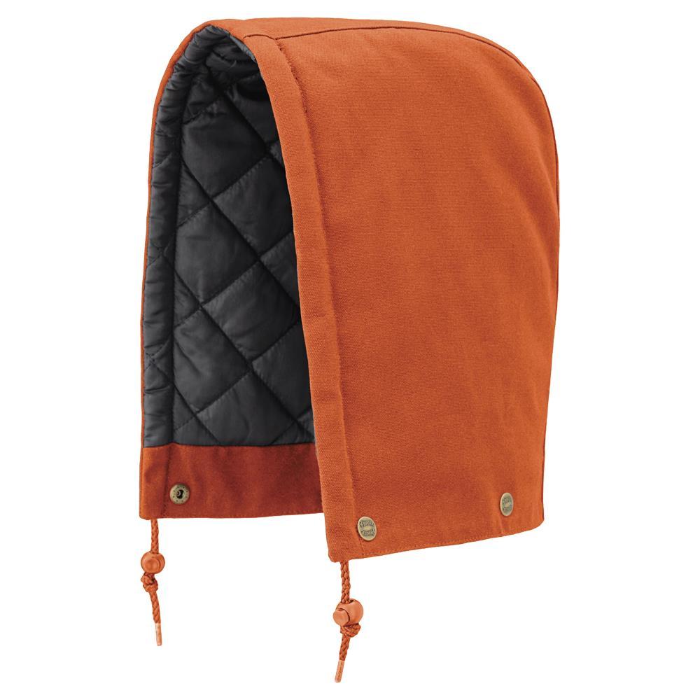 Orange Hood for Quilted Cotton Duck Safety Parka, Bomber or Coverall - O/S