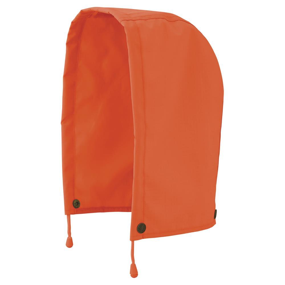 Hi-Viz Orange Hood for 300D Hi-Viz Trilobal Ripstop Waterproof Safety Jacket with PU Coating - O/S