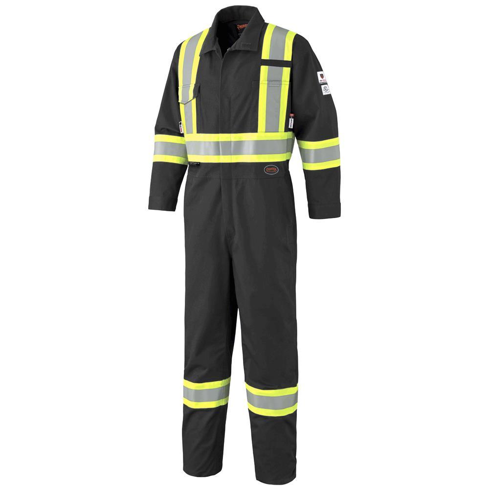 Black FR-Tech® 88/12 FR/ARC Rated 7oz Coverall - Tall - 58