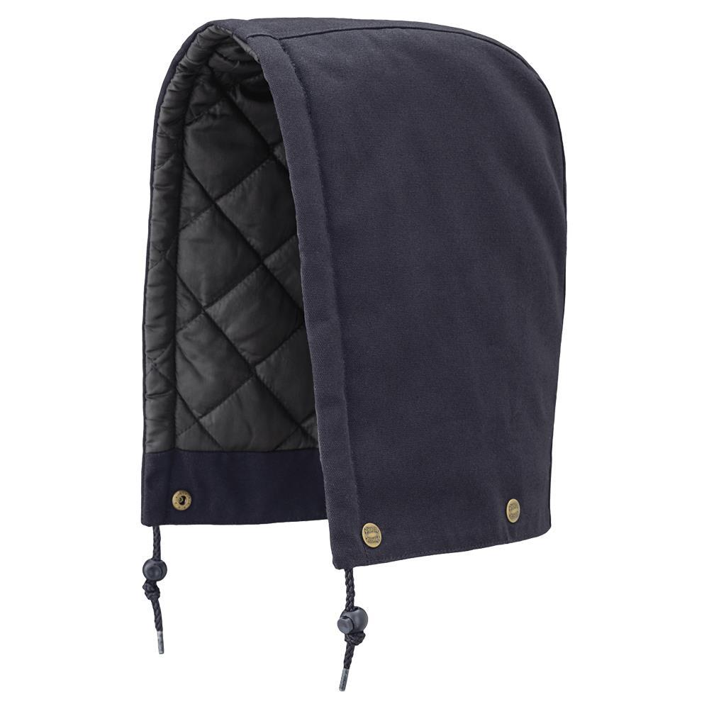 Navy Hood for Quilted Cotton Duck Safety Parka, Bomber or Coverall - O/S