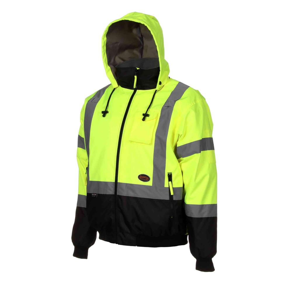 Hi-Vis Waterproof Insulated Bomber Jacket