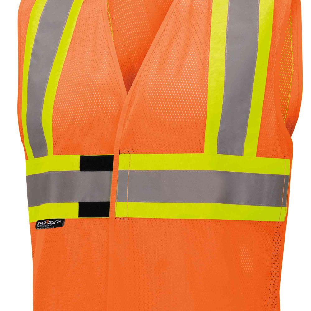 Hi-Vis Flame-Resistant Tear Away Safety Vest