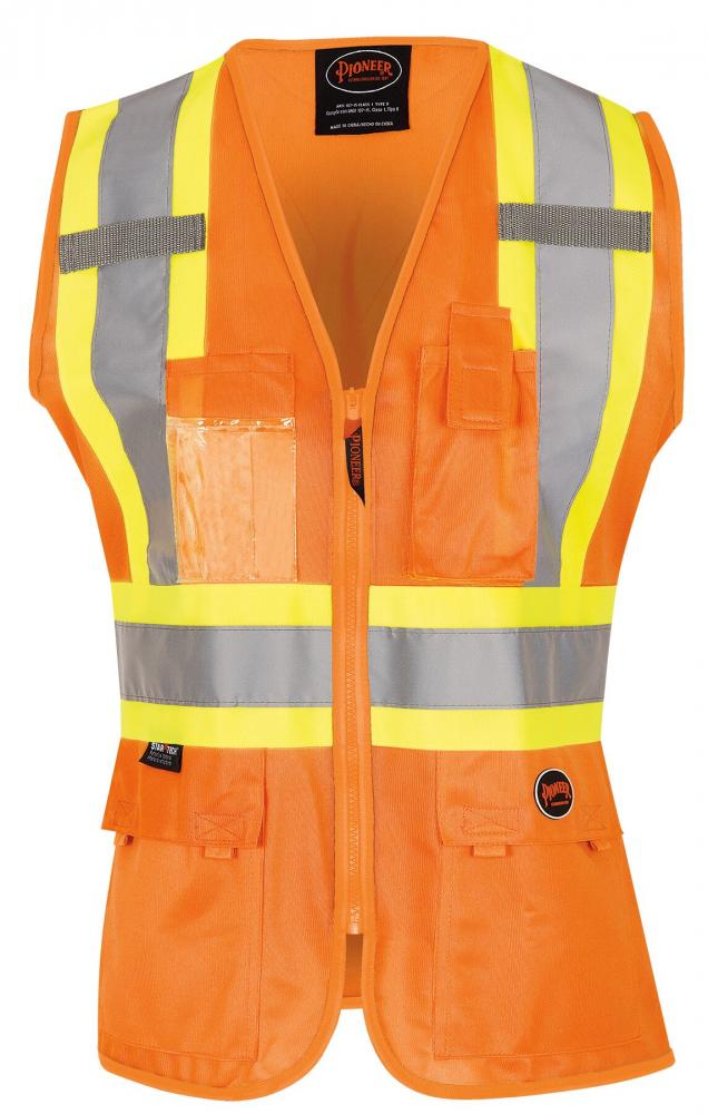 Women&#39;s Safety Vest Tricot Poly Interlock