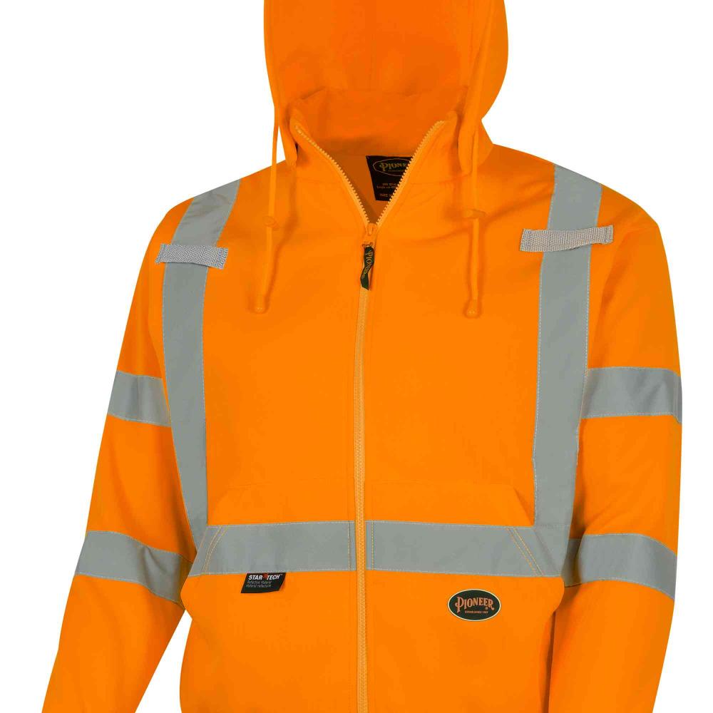 Hi Vis Polyester Fleece Hoodies