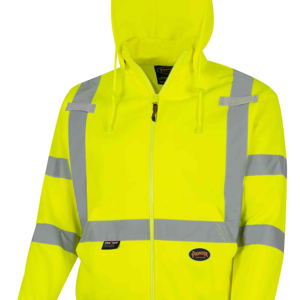 Hi Vis Polyester Fleece Hoodies