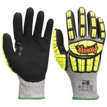 Pioneer V5012140-S - Cut and Impact-Resistant Gloves (Pair) with TPR - Level A5 - S
