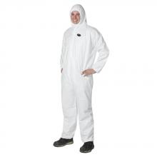 Pioneer V7016550-L - White Antistatic Microporous Coverall - L