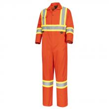 Pioneer V202051T-46 - Orange Polyester/Cotton 7 oz Coverall - Tall - 46