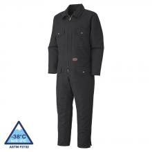Pioneer V206017A-S - Quilted Cotton Duck Coverall - Black - S