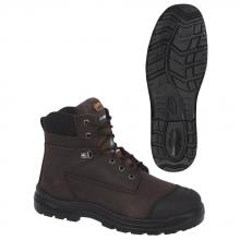 Pioneer V4610130-7 - Brown Leather 6" Work Boot - 7