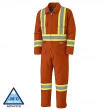 Pioneer V206095A-XL - Orange Quilted Cotton Duck Coverall - XL