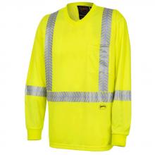 Pioneer V1052261-4XL - Hi-Viz Yellow 50+ UV Protection, CoolPass® Ultra-Cool, Ultra-Breathable Long-Sleeved Shirt