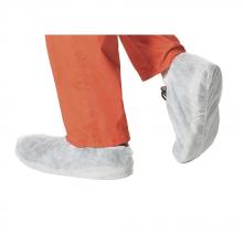 Pioneer V7012250-O/S - White Polypropylene Shoe Covers - 50 pairs - O/S