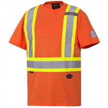 Pioneer V1050550-M - Orange Cotton Safety T-Shirt - M