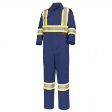 Pioneer V2020580-52 - Navy Polyester/Cotton Coverall - 52