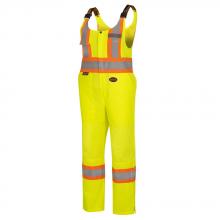 Pioneer V1071460-XL - Women's Hi-Viz Traffic Safety Overalls - Hi-Viz Yellow/Green - XL