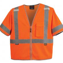 Pioneer V1023950U-3XL - Hi-Vis Short Sleeved Safety Vests