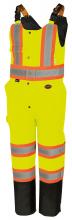 Pioneer V1120661U-4XL - Hi-Vis Waterproof Quilted Safety Overalls