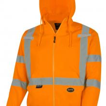 Pioneer V1060351U-M - Hi Vis Polyester Fleece Hoodies