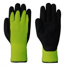 Pioneer V5010260-XL - Hi-Viz Yellow/Green Seamless Knit Latex Glove - XL
