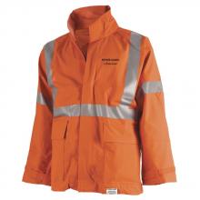 Ranpro V2246450A-M - Hi-Viz Orange Petro-Gard® FR/ARC Rated Safety Jacket - Neoprene Coated Nomex® - M