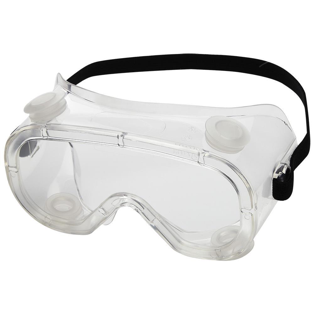 812 Series Indirect Vent Chemical Splash Safety Goggles - Clear Uncoated Polycarbonate