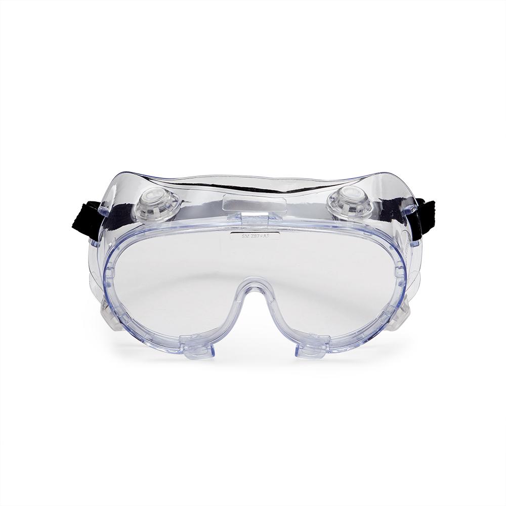 812 Series Indirect Vent Chemical Splash Safety Goggles - Clear Anti-Fog Polycarbonate - 160pcs/Case