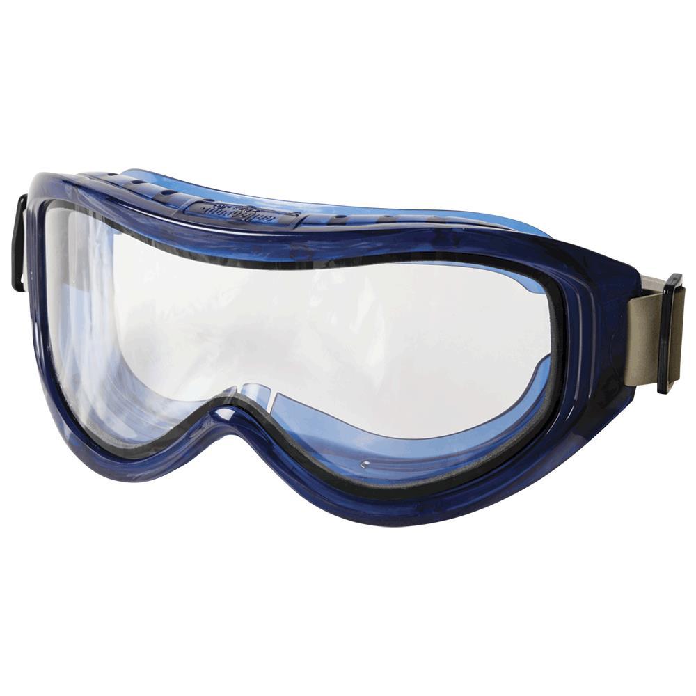 Odyssey II Series Chemical Splash Dual Lens Goggles - Indirect Vent - Clear Anti-Fog Polycarbonate