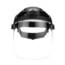 Sellstrom S32010 - DP4 Series Face Shield with Crown and Ratcheting Headgear - Clear Anti-Fog Polycarbonate 9"