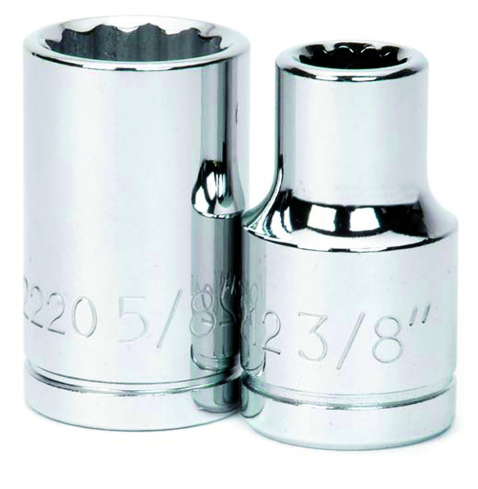 1/2&#34; Drive Shallow 6-Point Sockets, SAE