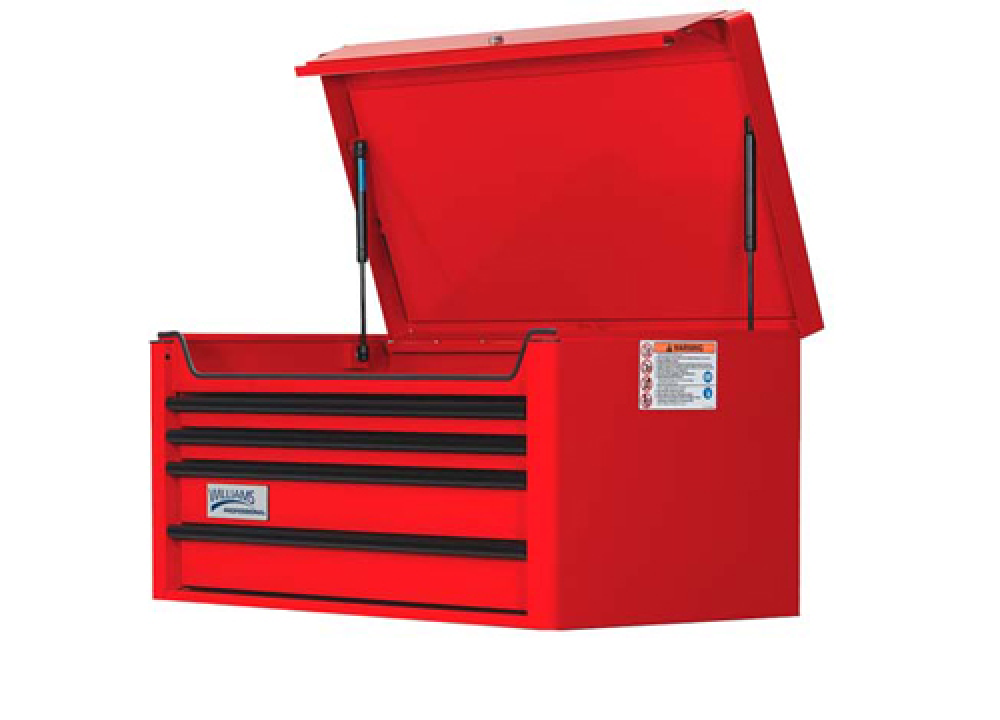 40&#34; Wide x 20&#34; Deep 4-Drawer Professional Series Tool Chest Red