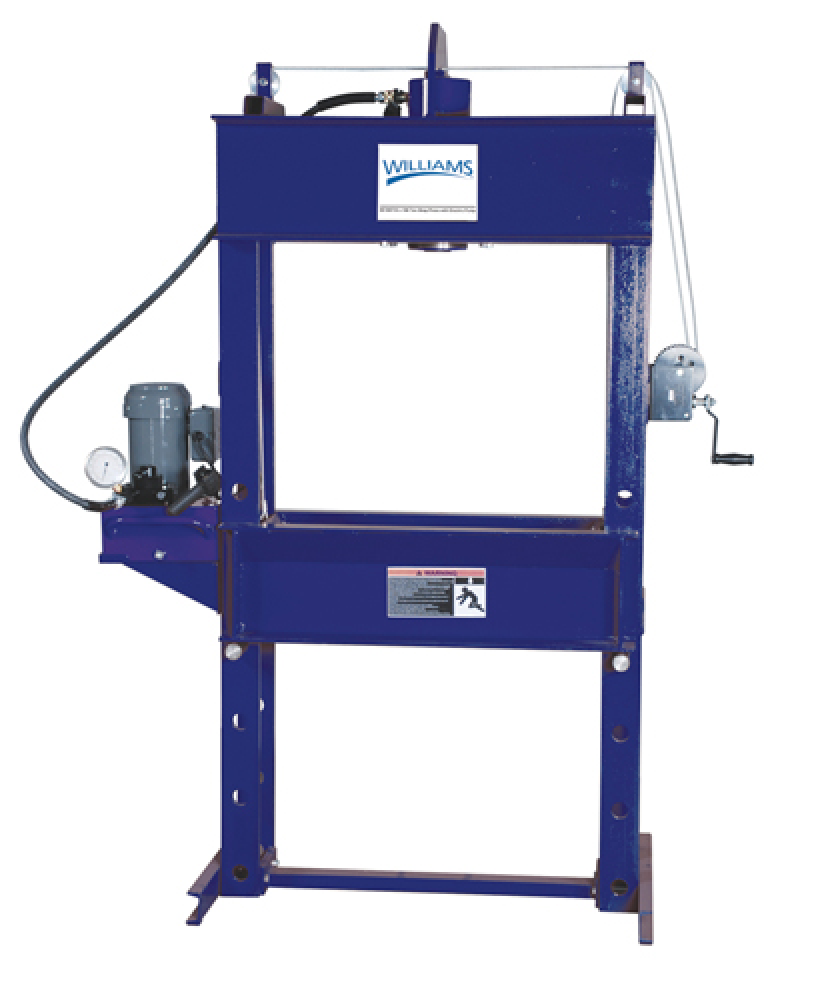 55 Ton Shop Press Air Pump, Stroke 13&#34;