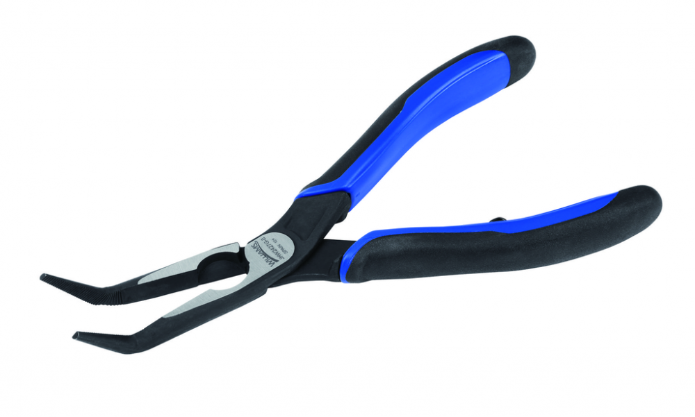 6-1/4&#34; 60Â° Curved Nose Pliers