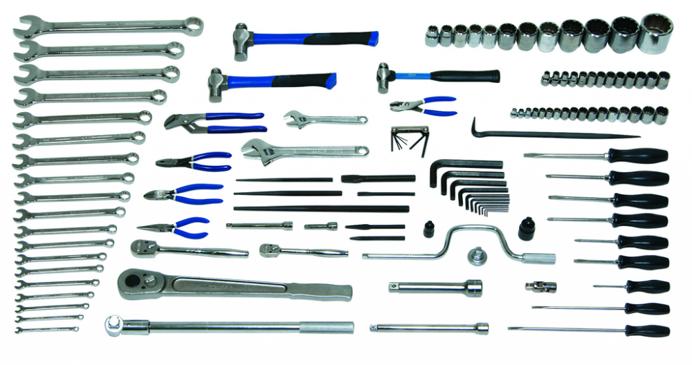117 pc Metric Heavy Equipment - Tools Only