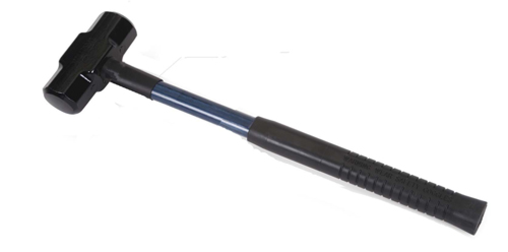 8 lbs Sledge Hammer with Fiberglass Handle
