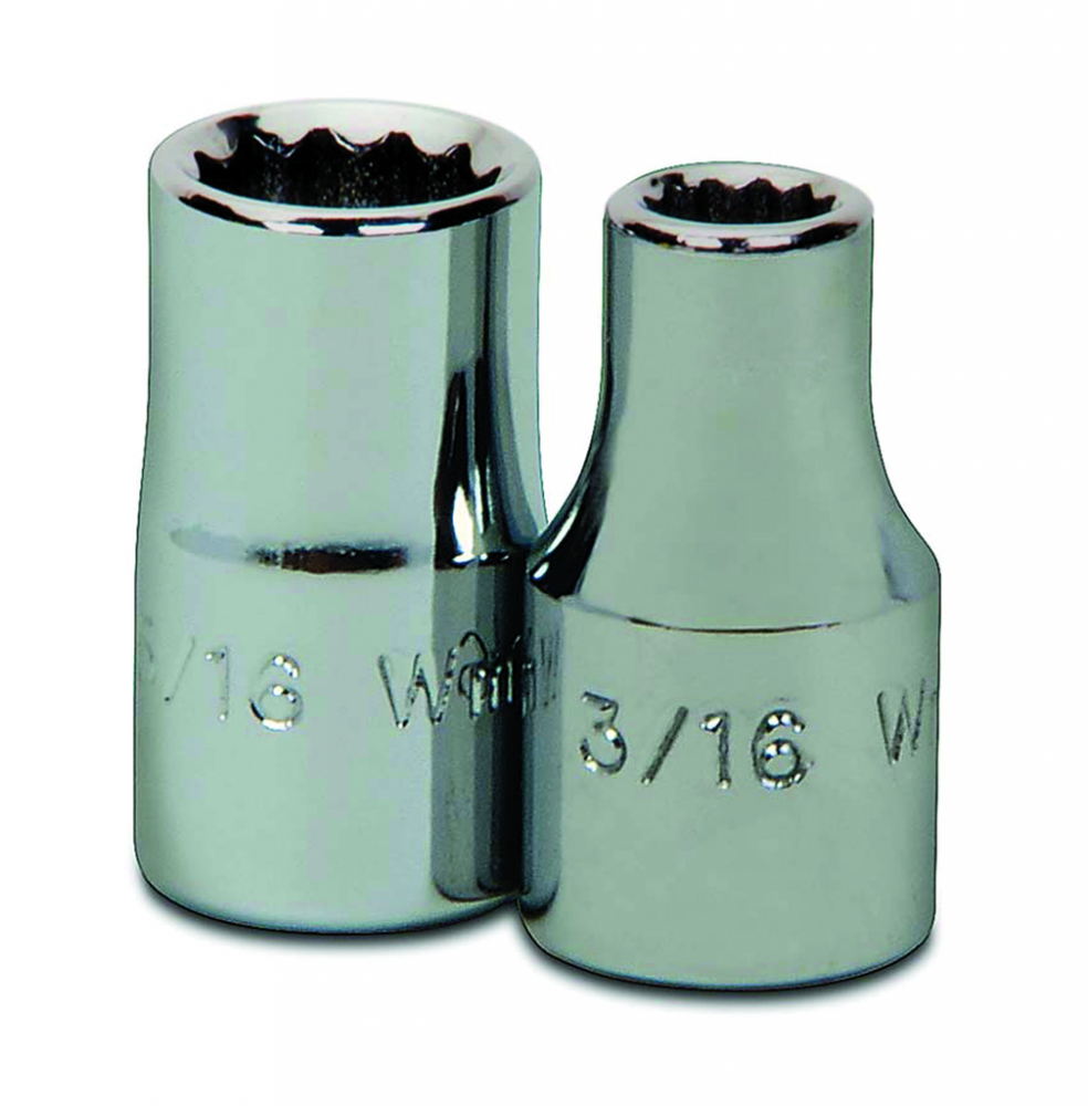 1/4&#34; Drive Shallow Socket 12-Point