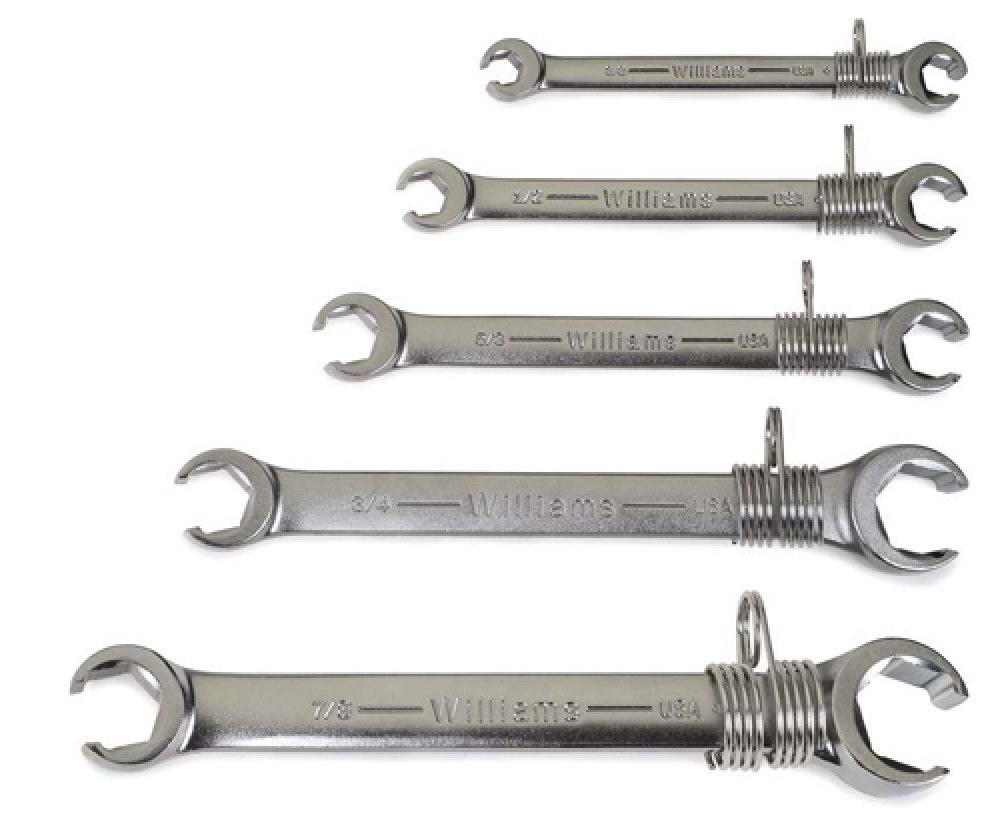 Tools@Height 1/2 x-9/16 6-Point SAE Double Head Flare Nut Wrench