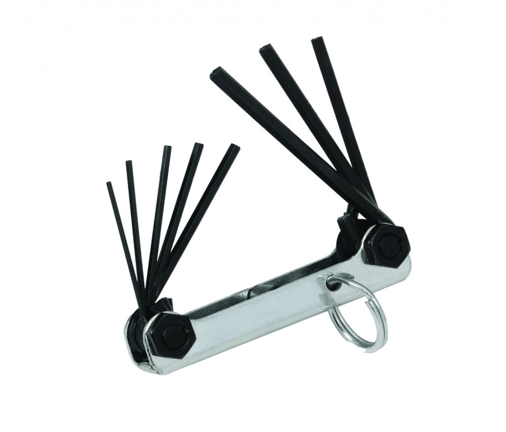 Tools@Height 7 pc SAE Folding Hex Key Set Set