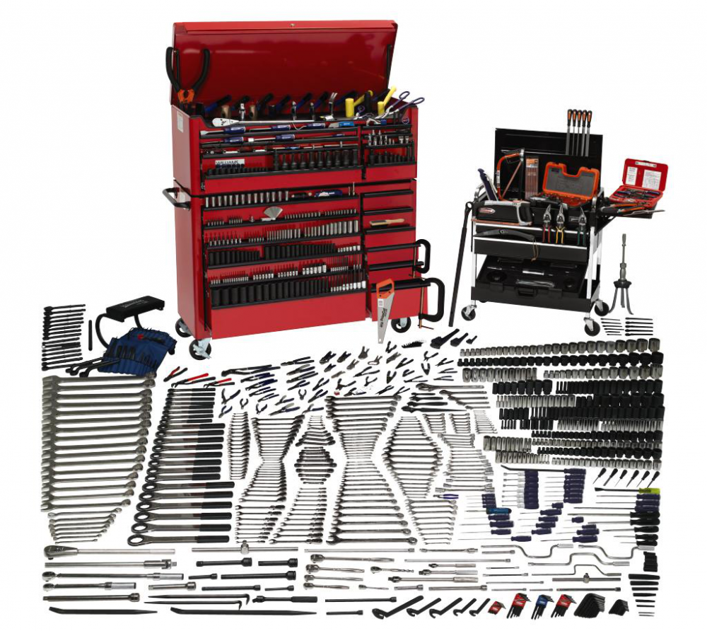 Mammoth Tool Set with Tool Boxes