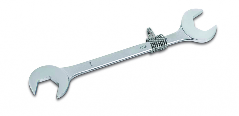 Tools@Height 1-1/2&#34; SAE 15Â° - 60Â° Double Open End Angle-Head Wrench