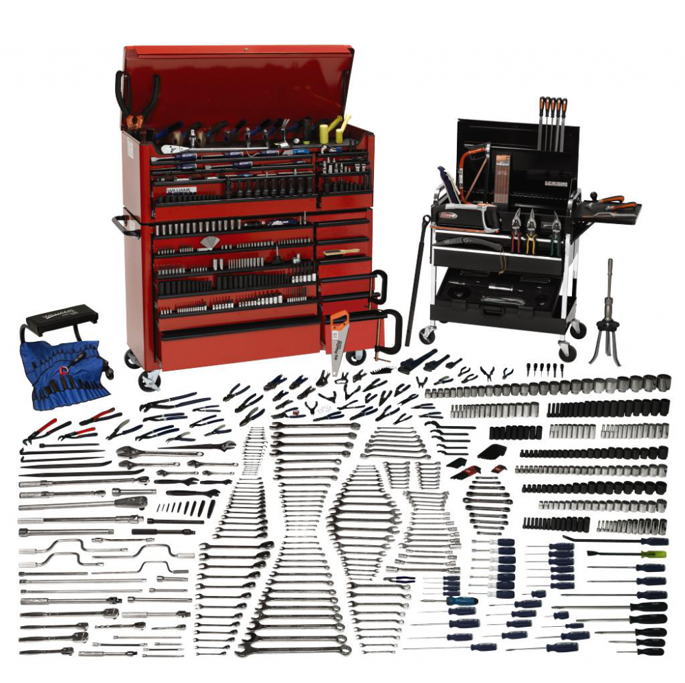 Mega Tool Set Fractional Tools Only